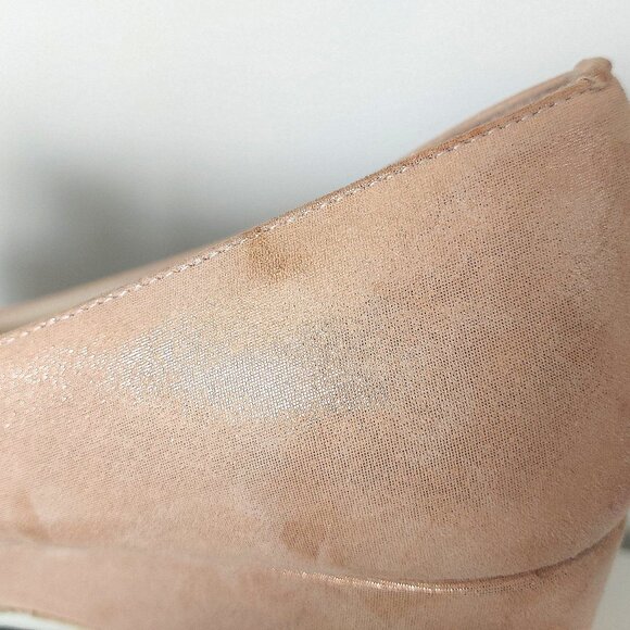 Di Chenzo Italian Leather Open Toe Wedge - Size 7 (37 European) - Picture 8 of 8